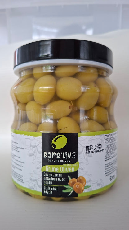 Barolive Grüne Gebrochene Oliven