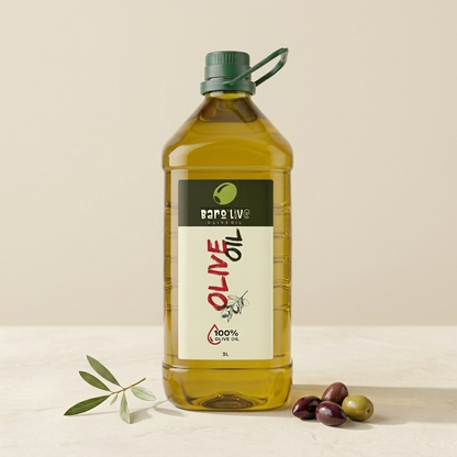 Barolive Reines Huile d'Olive – Hitzebeständig, 100 % Huile d'Olive 3L